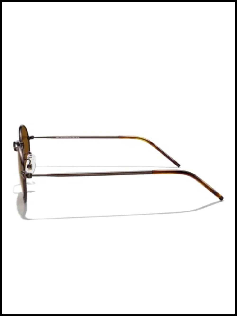 Polarized Oval Metal Sunglasses UV400 Reduces Glare Adult Unisex